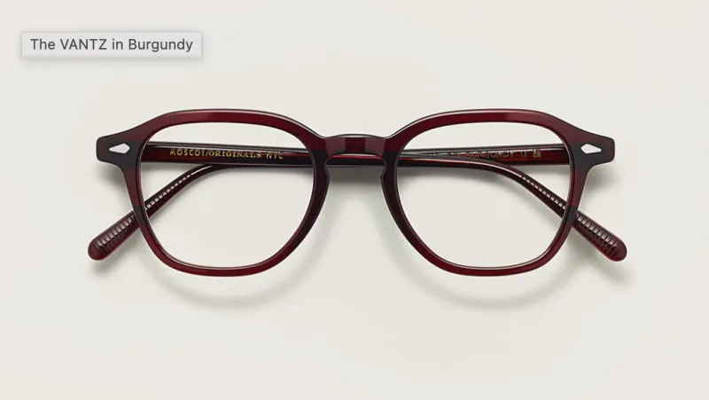 511_1763259560_1899 แว่น Moscot Vantz 50 Burgendy แว่นตา Moscot แท้