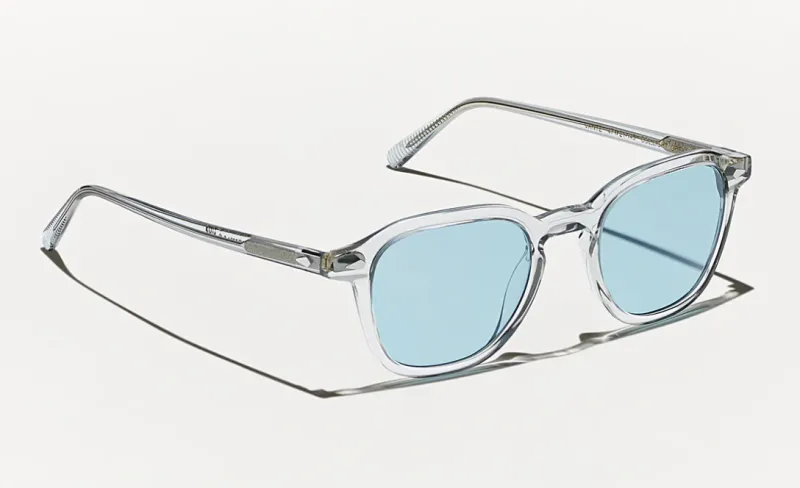 Moscot Vantz Sun 50 Light Grey/Blue - 2