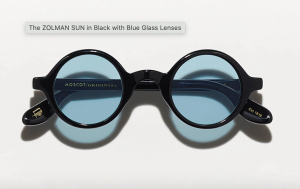 Moscot Zolman Sun 42 Black/Blue