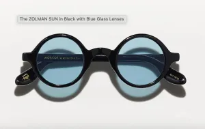 แว่นกันแดด Moscot Zolman Sun 42 Black/Blue แว่น Moscot แท้