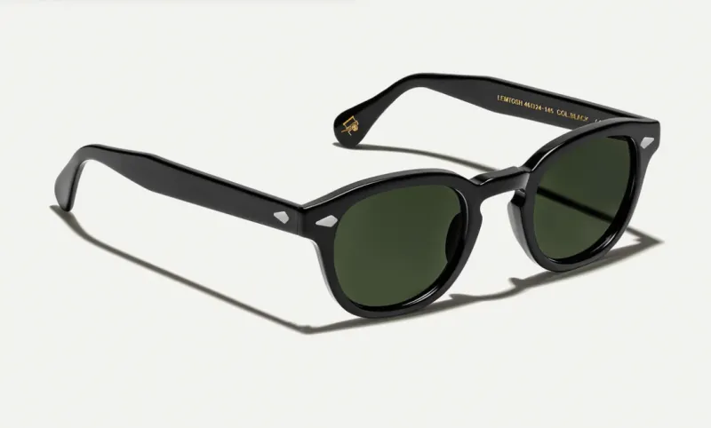 Moscot Lemtosh Sun 49 Black/G15 - 2