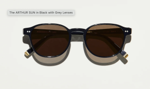Moscot Arthur Sun 50 Black/Grey