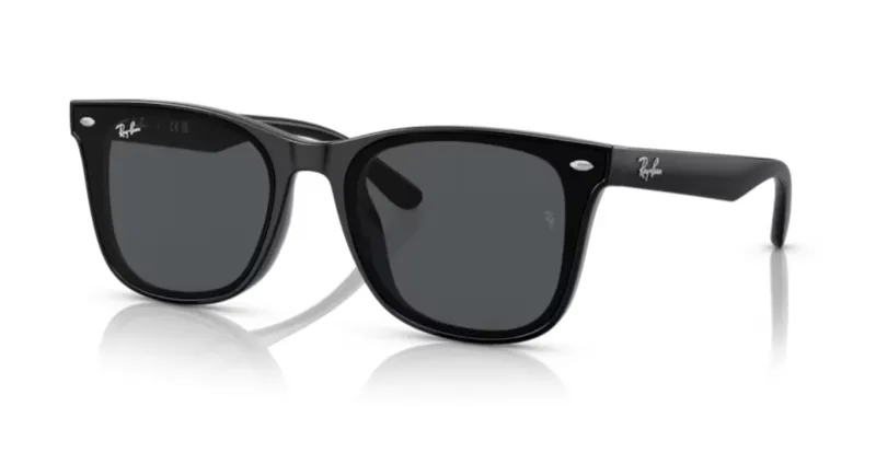 521_1763259571_1750 แว่นกันแดด Rayban RB4391D 601/87 Black/Dark Grey แว่น Rayban แท้