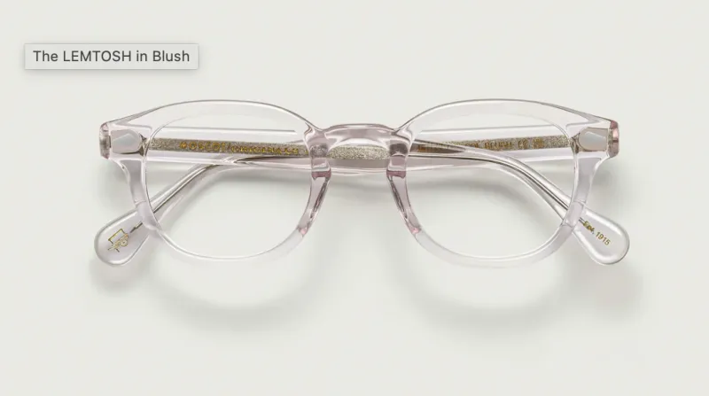 525_1763259574_6550 แว่น Moscot Lemtosh 46 Blush แว่นตา Moscot แท้