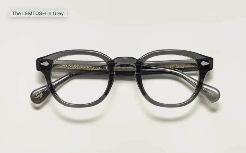 แว่น Moscot Lemtosh 46 Grey แว่นตา Moscot แท้