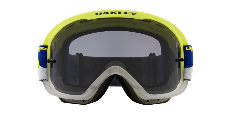 Oakley Goggle Troy Lee design O Frame Pro 2.0 MTB OO7117-20 Blue Wings/Dark Grey - 2