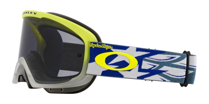 Oakley Goggle Troy Lee design O Frame Pro 2.0 MTB OO7117-20 Blue Wings/Dark Grey - 3