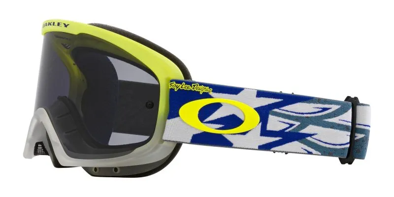 Oakley Goggle Troy Lee design O Frame Pro 2.0 MTB OO7117-20 Blue Wings/Dark Grey - 3