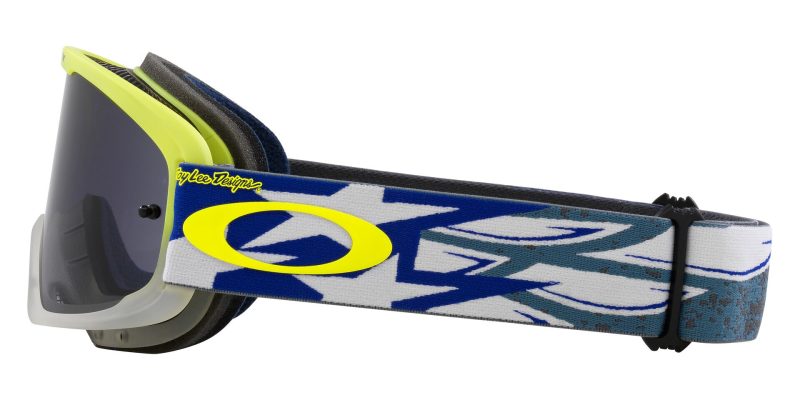 Oakley Goggle Troy Lee design O Frame Pro 2.0 MTB OO7117-20 Blue Wings/Dark Grey - 4