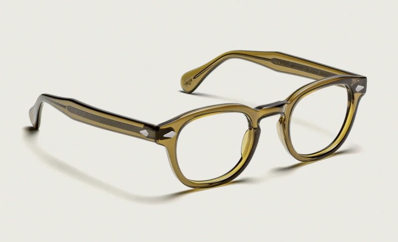 Moscot Lemtosh 46 Olive Brown - 2
