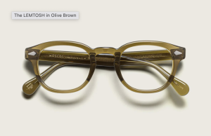 Moscot Lemtosh 52 Olive Brown