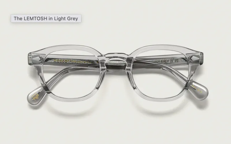 537_1763259588_8400 แว่น Moscot Lemtosh 52 Light Grey แว่นตา Moscot แท้