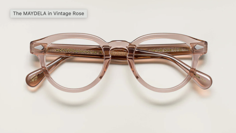 Moscot Maydela 46 Vintage Rose