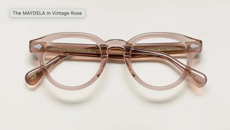 แว่น Moscot Maydela 46 Vintage Rose แว่นตา Moscot แท้