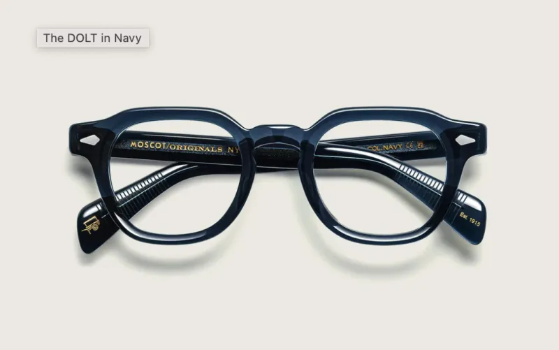 543_1763259595_2384 แว่น Moscot Dolt 46 Navy แว่นตา Moscot แท้