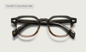 Moscot Dolt 46 Grey-Brown Fade