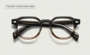 แว่น Moscot Dolt 46 Grey-Brown Fade แว่นตา Moscot แท้