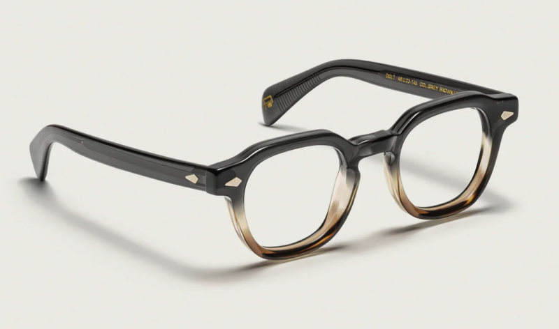 Moscot Dolt 46 Grey-Brown Fade - 2