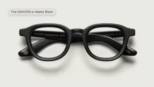 แว่น Moscot Dahven 47 Matte Black แว่นตา Moscot แท้