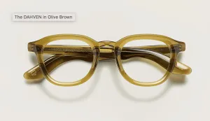 แว่น Moscot Dahven 47 Olive Brown แว่นตา Moscot แท้