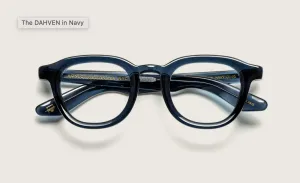 แว่น Moscot Dahven 47 Navy แว่นตา Moscot แท้