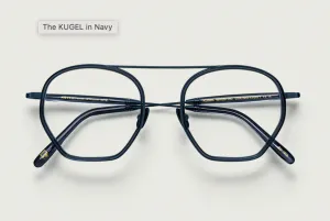 แว่น Moscot Kugel 49 Navy แว่นตา Moscot แท้