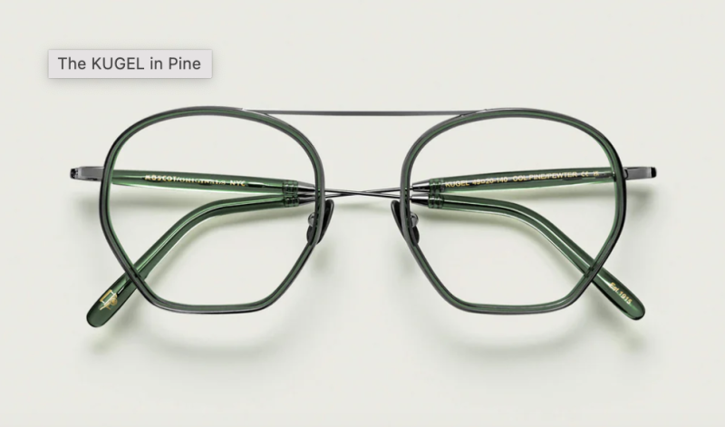 Moscot Kugel 49 Pine