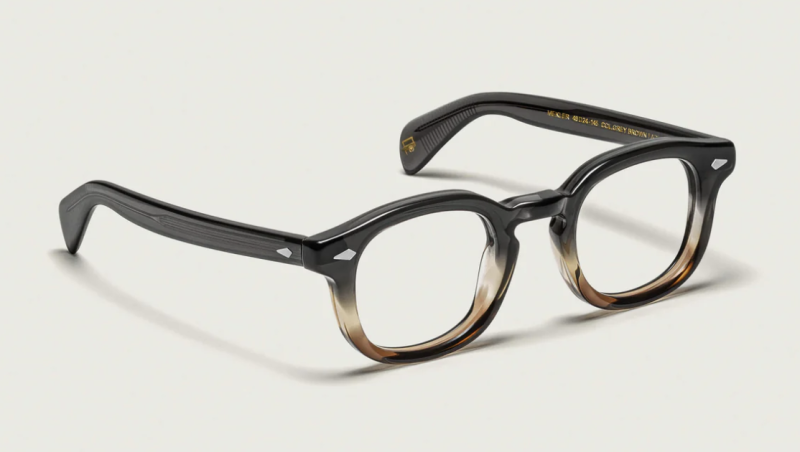 Moscot Mekler 49 Grey-Brown Fade - 2