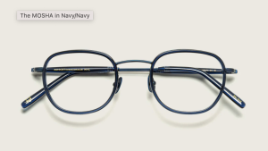 Moscot Mosha 49 Navy/Navy