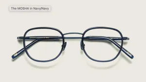แว่น Moscot Mosha 49 Navy/Navy แว่นตา Moscot แท้