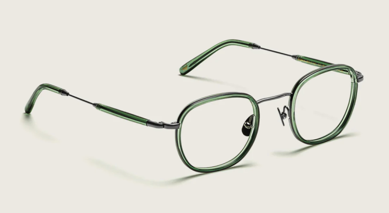 Moscot Mosha 49 Pine/Pewter - 2