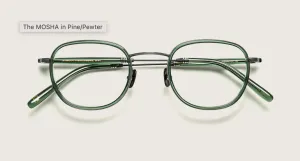 แว่น Moscot Mosha 49 Pine/Pewter แว่นตา Moscot แท้