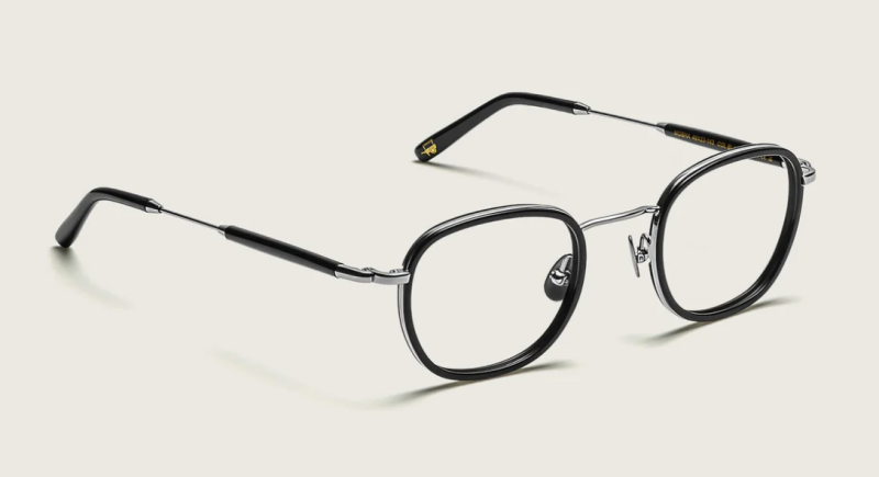 Moscot Mosha 49 Black/Silver - 2
