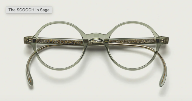 Moscot Scooch 46 Sage