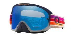 แว่นกอกเกิล Oakley Goggle O Frame 2.0 Pro MX Troy Lee OO7115-57 TID Vanilla Sunrise/Black Ice Iridium