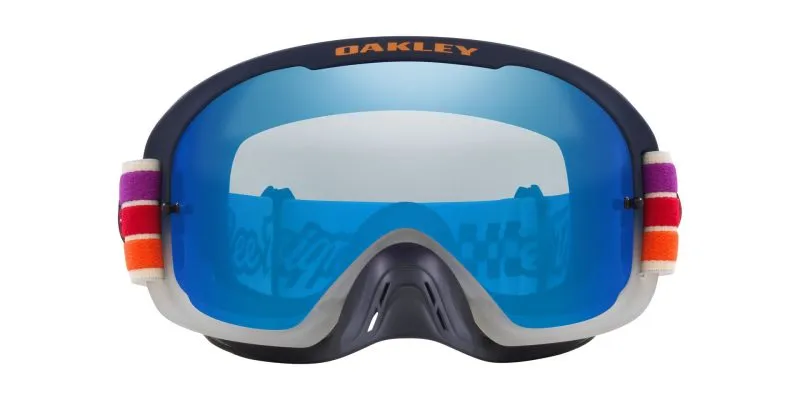 Oakley Goggle O Frame 2.0 Pro MX Troy Lee OO7115-57 TID Vanilla Sunrise/Black Ice Iridium - 2