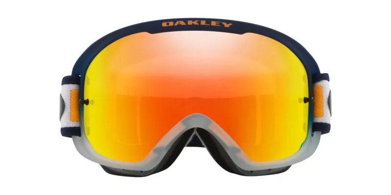 Oakley Goggle O Frame Pro 2.0 MTB Troy Lee OO7117-24 TLD Orange Blocks/Fire Iridium - 2