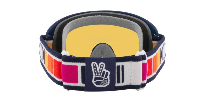 Oakley Goggle O Frame Pro 2.0 MTB Troy Lee OO7117-24 TLD Orange Blocks/Fire Iridium - 5