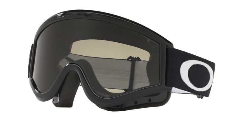 Oakley Goggle L Frame MX 01-631 Jet Black/Dark Grey&Clear