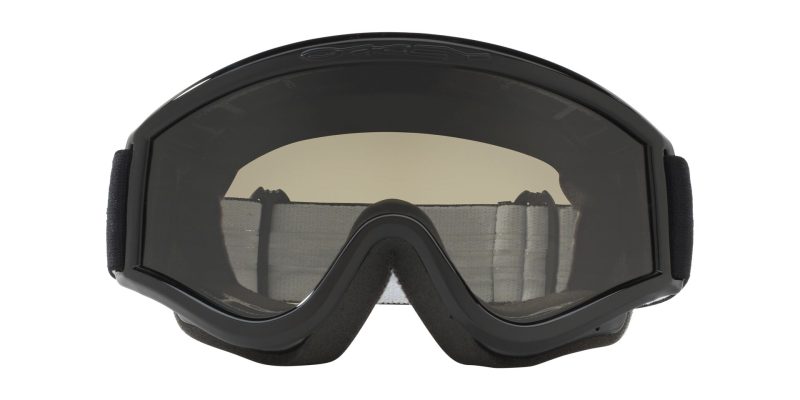 Oakley Goggle L Frame MX 01-631 Jet Black/Dark Grey&Clear - 2