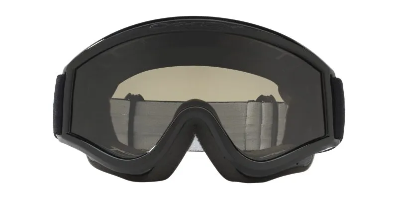 Oakley Goggle L Frame MX 01-631 Jet Black/Dark Grey&Clear - 2