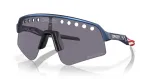 แว่นกันแดด Oakley Sutro Lite Sweep Troy lee designs OO9465-28 Blue Colorshift/Prizm Grey แว่น Oakley แท้