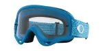 604_1763259659_2884 แว่นกอกเกิล Oakley Goggle O Frame MX OO7029-84 Blue Crackle Strap/Clear
