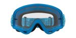 Oakley Goggle O Frame MX OO7029-84 Blue Crackle Strap/Clear - 2