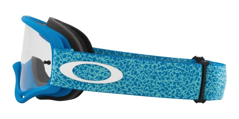 Oakley Goggle O Frame MX OO7029-84 Blue Crackle Strap/Clear - 4