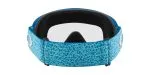604_1763259661_8607 Oakley Goggle O Frame MX OO7029-84 Blue Crackle Strap/Clear - 5