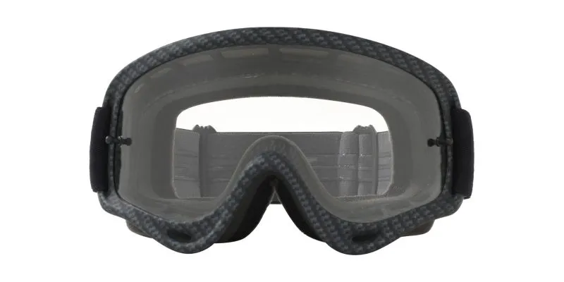 Oakley Goggle O Frame MX OO7029-55 Carbon Fiber/Clear - 2