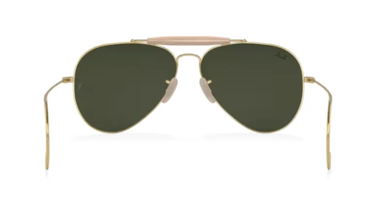 Rayban Outdoorsman RB3030 W3402 Gold/G15 - 4