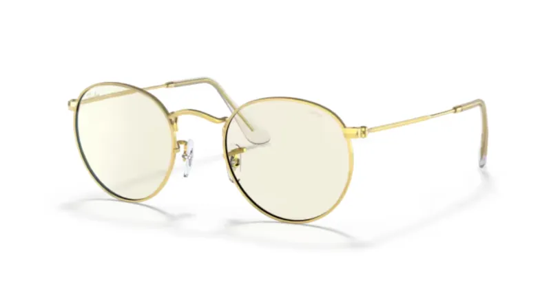 Rayban RB3447 9196BL Round Metal Gold/Photochromic - 2