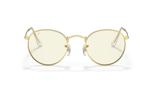 แว่นกันแดด Rayban RB3447 9196BL Round Metal Gold/Photochromic แว่น Rayban แท้